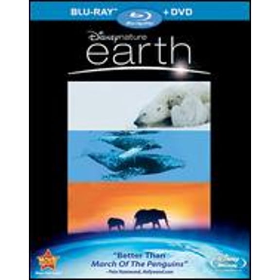 Pre-Owned Earth [2 Discs] [Blu-ray/DVD] (Blu-Ray 0786936787443) directed by Alastair Fothergill, Mark Linfield