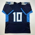 thumbnail image 4 of Autographed/Signed DeAndre Hopkins Tennessee Dark Blue Football Jersey JSA COA, 4 of 4