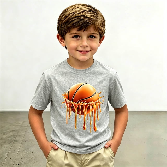 Vêtements pour Filles T-Shirts Graphiques à Col Rond Vêtements d'Été Tenues pour Filles 2T