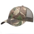 thumbnail image 1 of Gorra de béisbol de camuflaje para hombre y mujer, de secado rápido, con protección solar para exteriores, con diseño de hojas de jungla y camuflaje, 1 of 6