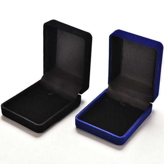 SmartBy Velvet Necklace Jewelry Container Gift Display Box Ring Bracelet Storage Case