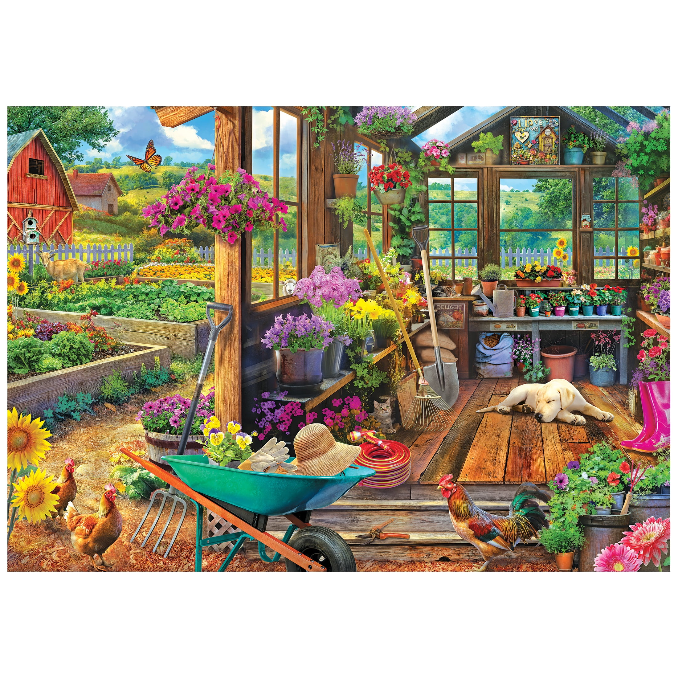 Ceaco 4 in 1 Multipack Thomas Kinkade The Disney Collection