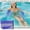 Purple-1pc, variant on KUAZOU Pool Noodle Floating Mesh Chair for Floating Pool Noodle,Only Swimming Net Lounge Chair Seat,Great for Water Relaxation(2PC)