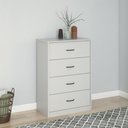Mainstays 4 Drawer Dresser Gray Walmart Com
