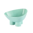 thumbnail image 2 of Cat Bowl Anti-Vomiting Tilted Elevated Cat Food Bowl Whisker Friendly Slanted Feeding Bowls with Shallow & Tall Design Green, 2 of 7