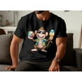 thumbnail image 3 of Funny Summer Monkey Vacation Beach Travel Gift for Men Women T-Shirt Ice Cream Lover Monkey Holiday Birthday Present Tshirt, 3 of 10