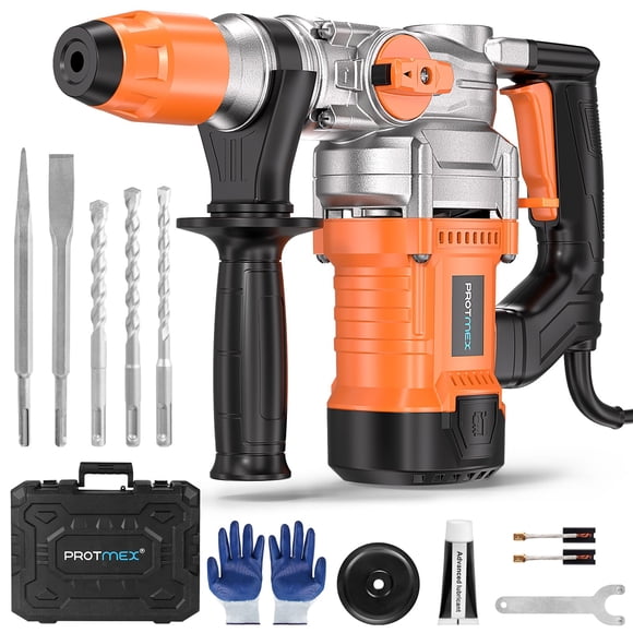 Martillo perforador Promex, 13 amperios, SDS-Plus, 3 funciones