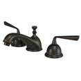 thumbnail image 1 of Two Handle 8 in. to 16 in. Widespread Lavatory Faucet with Brass Pop-up, 1 of 1