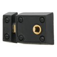 thumbnail image 3 of Revestimiento en polvo negro Rim Latch A29, pequeño, resistente, de hierro fundido, 3 of 4