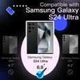 thumbnail image 2 of JETech Wallet Case for Samsung Galaxy S24 Ultra 5G, ShocK-, 2 of 6