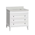 thumbnail image 7 of Eleanor 36" Bathroom Vanity with White Cabinet and Quartz Top, 7 of 7