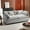 Gray, variant on BedLuxury 111.5'' Modular Sectional Sofa with Movable Ottomans, U Shaped Cloud Couch for Living Room, 3-Seat, Beige
