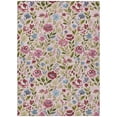 thumbnail image 2 of Addison Rugs Chantille Indoor/Outdoor Transitional Floral Pink Machine Washable Rectangle Rug, 3' x 5', 2 of 8