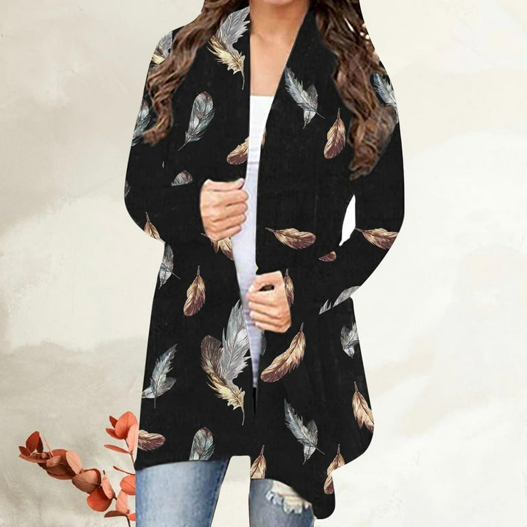 Feather kimono cardigan outlet