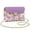 Axolotl Daisy, variant on Aztec Tribal Crossbody Bags Leather Women Minimalist Vintage Quilted Leather Crossbody Bags for Women with Chain Strap Craftsmanship Soft Versatile for Daily Life