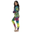 thumbnail image 2 of Just Love Women's Tie Dye Two Piece Pajama Set (Tie Dye Blues with Brights, X-Small), 2 of 3