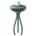 thumbnail image 1 of Ventilador eléctrico Trípode Clip-on Air Circulator Fan Type-c Charge Mini Fan para bebé (verde), 1 of 5