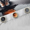 thumbnail image 4 of Homewish 3D Cute Kitten Black Out Curtains for Teen, Kawaii Cat Lover Curtains Pack of 2 (42x63 Each), Funny Animal Bedroom Curtains, Black Out Curtains Bedroom Decor, 4 of 6