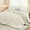 Ivory, variant on 7 Pieces Full Comforter Set, Soft Bed in a Bag Full Size, All Season Bedding Set with Comforter, Flat Sheet, Fitted Sheet, Pillowcases & Shams, Light Grey