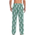 thumbnail image 2 of HPINK-T Men's Cute Indian Runner Ducks Pajama Pants Cotton Soft Comfy Straight-Fit Lightweight Pj Bottoms, 2 of 7