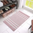 thumbnail image 6 of Tahtuvzn Bathroom Rugs Clearance! Extra Thick Microfiber Striped Door Mat Non Slip Bathroom Kitchen Entry Rug Water Absorbent Floor Mat for Bathroom Kitchen Doorway Foot Mat, Gifts for Friend, 6 of 6