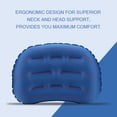 thumbnail image 3 of Almohada de viaje inflable Almohada ultraligera para acampar Senderismo Mochilero Avión, 3 of 8