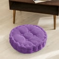 thumbnail image 5 of Clearance Outdoor Chair Cushion, Chair Seat Cushion Sitting Cushion, 16x16 in Patio Sofa Cushions Porch Cushions, Cotton Chair Pads Desk Seat Cushion(Purple), 5 of 6