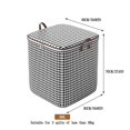 thumbnail image 2 of Airpow On Clearance Clothes Storage Bag Wardrobe Sorting Storage Box Portable Storage Bag Winter Cup Storage Box for Clothes quilt Blankets Bedding, 2 of 8