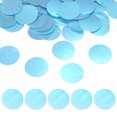 thumbnail image 1 of 150 PCS Lentejuelas Redondas Planas, 30mm/1.2 Resina Gradiente AB Azure Lentejuelas Sueltas con Agujeros Individuales, 1 of 7