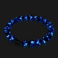 thumbnail image 2 of Blue Astra | .925 Sterling Silver | Solar Glass Bracelet, 2 of 9