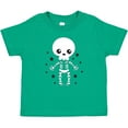 thumbnail image 3 of Inktastic Happy Halloween Spooky Skeleton and Stars Boys or Girls Baby T-Shirt, 3 of 5