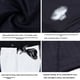 thumbnail image 4 of Bañador de cinco piezas de piel de tiburón resistente al agua para hombre, conjunto de bañador de color liso para hombre, 4 of 6