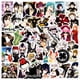 thumbnail image 2 of Pegatinas Black Clovers Anime, 50 unidades, PVC, impermeables, 2 of 3