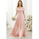thumbnail image 5 of Vestido de gasa Augday Junior para dama de honor, flor y niña, talla 2, 5 of 7