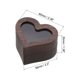 thumbnail image 2 of Caja de anillos de madera, caja de anillos en forma de corazón con una ranura, blanca, 2 of 7