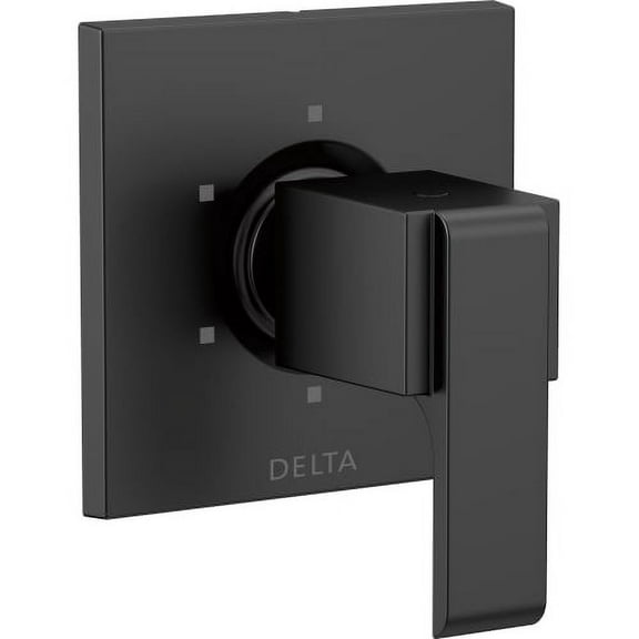 Delta Ara 6-Setting 3-Port Diverter Trim, Matte Black