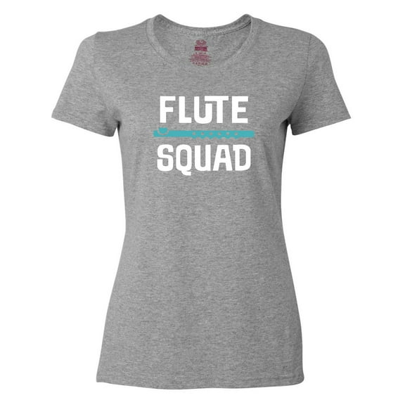 Inktastic Flute Squad Marching Band Women's T-Shirt