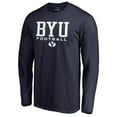 thumbnail image 2 of Men's Navy BYU Cougars Team Unity Football Long Sleeve T-Shirt, 2 of 3