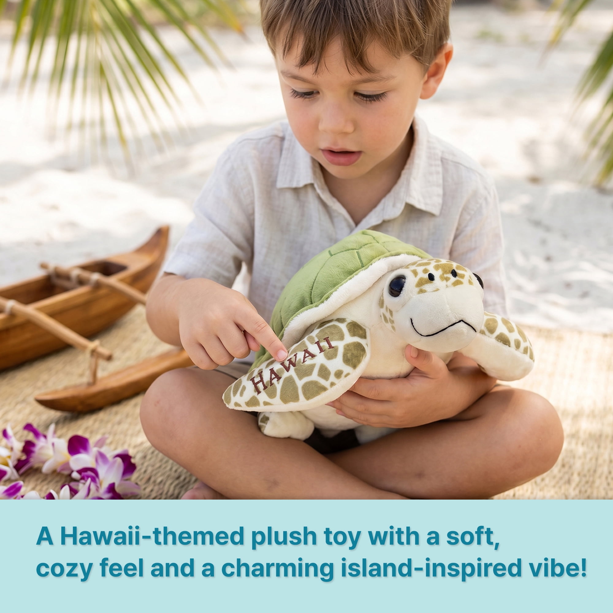 Island Crew Small Hawaii Honu Plush Toy