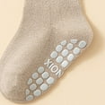 thumbnail image 5 of LckLvx Girls Boys No Slip Socks with Grips Newborn Infant Indoor Thin Floor Tube Stockings 0-3 Years, 5 of 5