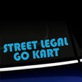 thumbnail image 1 of Street Legal Go Kart - Vinyl Decal For MINI Cooper - Choose Color - [ICE BLUE], 1 of 1