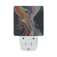 thumbnail image 5 of Yayeee LED Night Light for The Home Plug in With Light Sensors 2 Pack, Colorful Black, 5 of 6