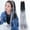 F, variant on Braided Ponytail Extension Elastic Dirty Braid Hair Wrap Messy Ponytail Hairpiece Stretch Hair Accessory Natural Look Hairstyle Enhancer for Daily Wear Work Party Event Fashion Hair Styling