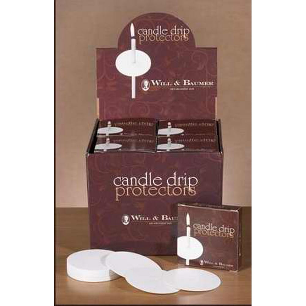 CandlePaper Drip Protectors3 50 Pcs/Pk20 Pks/Carton