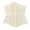 Light Yellow, variant on Women Medium Length Fishbone Strap Waist Closure Thin Waistband Shaping Bodysuit Cincher Girdle Slimmer Underwear