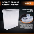 thumbnail image 4 of 4Pcs Cereal Storage Container Set, PP Airtight Food Storage Containers 2.5L for Cereal, Snacks and Sugar, 4 of 7