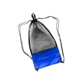 thumbnail image 3 of Destyer Sturdy Diving Drawstring Mesh Bag with Shoulder Strap 29x13 Inch Blue and Black 74x33cm 1Set, 3 of 6