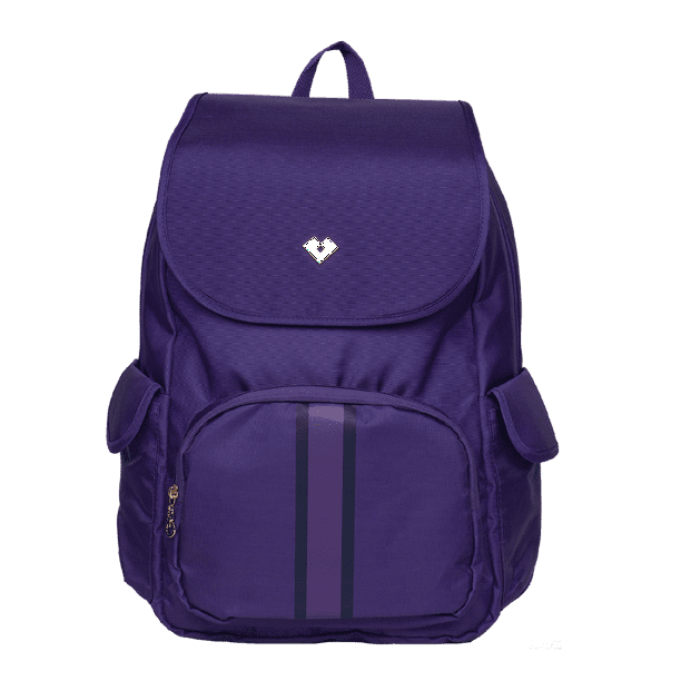 Mochila para Laptop Mujer hasta 15.6 Pulgadas LuckyLy, Moderna con Múltiples Compartimentos, Modelo Myka violeta oscuro UNITALLA