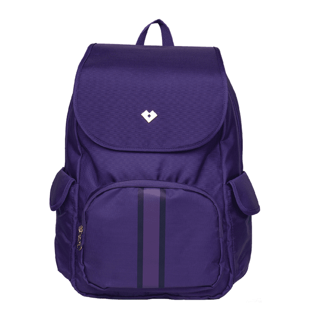 Mochila para Laptop Mujer hasta 15.6 Pulgadas LuckyLy, Moderna con Múltiples Compartimentos, Modelo Myka violeta oscuro UNITALLA