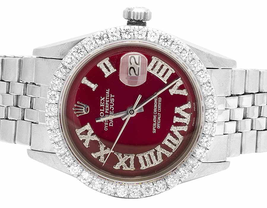 rolex all diamond